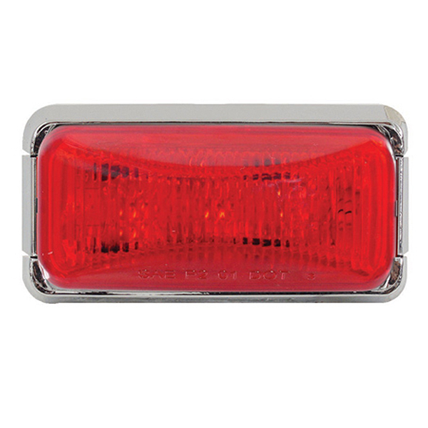 Optronics Mini Thin Line LED Trailer Marker/Clearance Light, Red